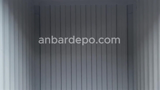 فضا داخلی انبار کانتینری