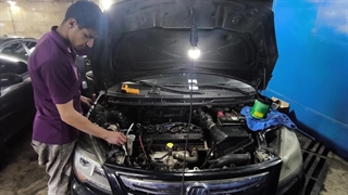 سرویس کولر تخصصی خودروی لیفان x50 در  تعمیرگاه کولر کاراک