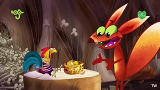 انیمیشن خروس زیرک، روباه کلک قسمت 4