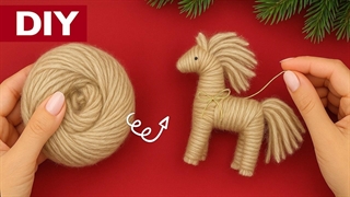 ساخت اسب با کاموا 