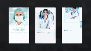 دانلود پروژه افتر افکت استوری اینستاگرام پزشکی Medical Stories