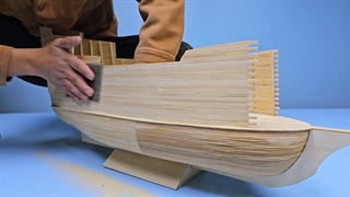 ساخت مدل سایلنت مری با حصیرهای بامبو در ۶۰ روز