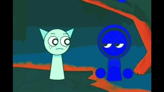 کارتون سریالی نوستالژیک عروسک های انگشتی Sprunki این قسمت وندا گرگ نینجا 