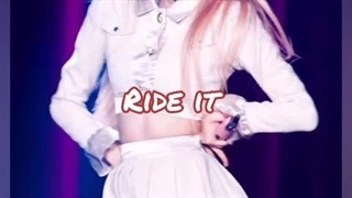 rose edit on ride it #blackpink #rosé