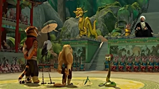 رضا مارمولک در پاندای کونگ فو کارXD