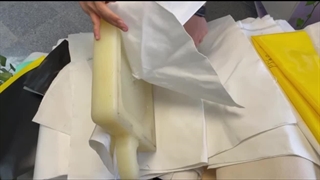 مراحل نصب پارچه روی صفحه فیلتر پرس