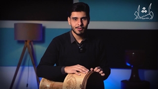 معرفی و بررسی تنبک حلمی ترکه ای سوخته کاری + تست صدا