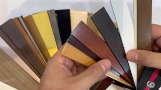 رنگ بندی های پرده های کرکره چوبی مدرن پرده