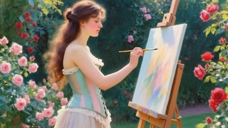 انیمیشن هوش مصنوعی برگرفته از تابلوهای نقاشی اروپایی قدیمی !!