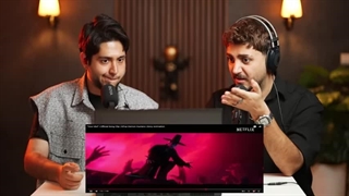 ری اکت جدید برادران توسلی به موزیک ویدیو آهنگ های golden از huntr/x و your idol از saja boys