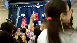 عروسک تنپوش خرگوش و میکی موس در جشن باحال