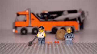 آنباکس لگو سیتی 60467 – Heavy-Duty Recovery Tow Truck with Crane