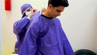 رضایت امیرحسین عزیز، بیمار عزیزمان در زمینه عمل حذف عینک در مشهد