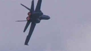 کلیپ زیبا از  هواپیمای جنگنده F18 هورنت