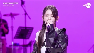 اجرای  We go up از babymonster در its live