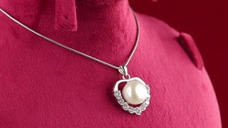 گردن آویزمروارید دلسا بدون زنجیر