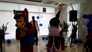 اجرای محشر کرومی و چیس در جشن روز کودک