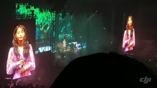 اجرای آیو کنسرت میلان/secret garden by iu