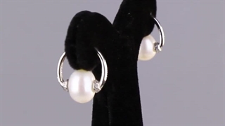 گوشواره مروارید حلقه‌ای