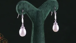 گوشواره نقره مروارید ماریا