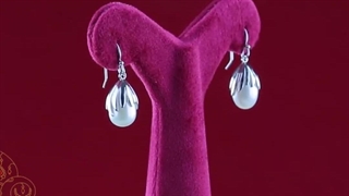 گوشواره نقره مروارید ناهید