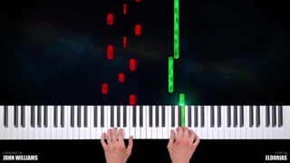 آموزش موسیقی across the stars مخصوص پیانو