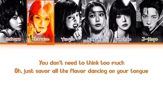 لیریک آهنگ SPAGHETTI (english ver.) از لسرافیم