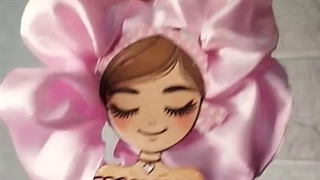 کارت بسته بندی کش مو | کارت اسکرانچی طرح عروسکی