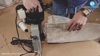 آموزش استفاده از چرخ سرکیسه دوز