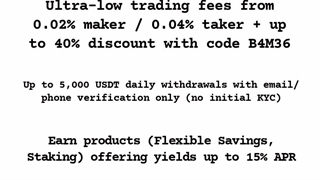Best CoinEx Referral Code for 2025 -Get Maximum 40% Fee Discount with Code b4m36 (No KYC Needed)