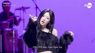 MEOVV(미야오) “BURNING UP” Band LIVE | it's Live(آهنگ برنینگ آپ در ایتس لایو)