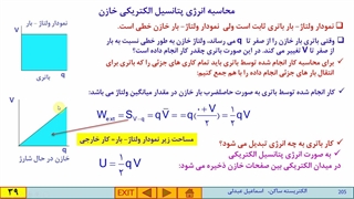 فیلم آموزشی فیزیک 2-فصل اول- قسمت 10- انرژی خازن و تست کنکور