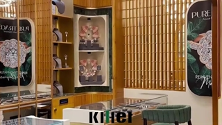 جادوی دکوراسیون طلافروشی ✨