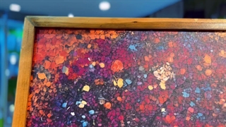 قاب عکس چوبی