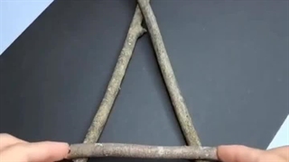 ساخت تاب با شاخه درخت