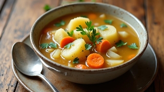 این سوپ سبزیجات برای پاییز عالیه❗