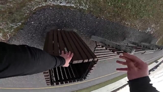 از دیدگاه پارکورِکار دیر رسیدن به مدرسه!!