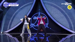 اجرای Artist از چانگ سانگ هیون و جاستین در Boys 2 planet k