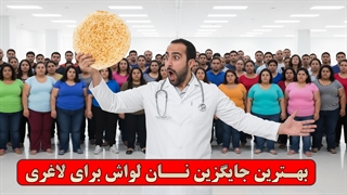 به جای نون لواش اینو بخور لاغر شو