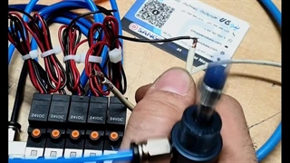 نحوه عملکرو سرعت بلوک شیر برقی پنوماتیک