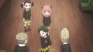 انیمه Spy x Family فصل 3 قسمت 6 با زیرنویس فارسی چسبیده خانواده x جاسوس قسمت ۶