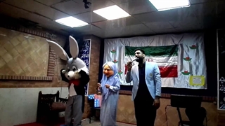 ننه سرما در جشن مدرسه