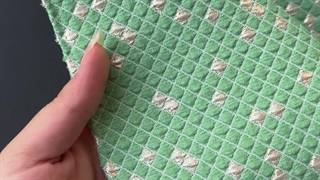 پارچه ژاکارد سبز نعنایی