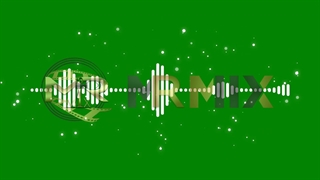 دانلود فوتیج پرده سبز : اکولایزر خطی دو طرفه