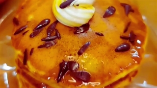 فیلم طرز تهیه پنکیک کدو حلوایی / مواد لازم پنکیک کدو حلوایی - تجربه نت