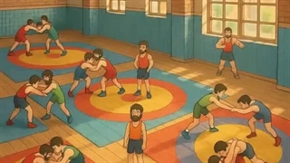 داستان بیست و پنج -کشتی گیر مهربان