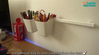 چگونه میز تحریر خود را منظم کنیم؟