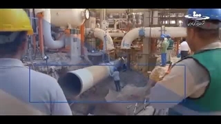 گزارش ویدیویی از اورهال پتروشیمی کاویان