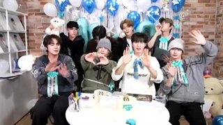 لایو شیرین تولد جونسو همراه اعضا^^