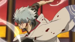 یه بخشی از فایت گینتوکی و پادشاه شب هوسن(آرک یوشیوارا در آتش)